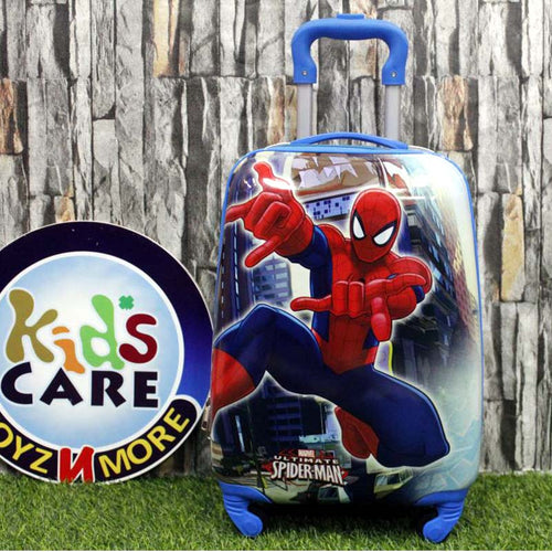 Load image into Gallery viewer, Spider Man 4 Wheels Children Kids Luggage Travel Bag / Suitcase 16 Inches
