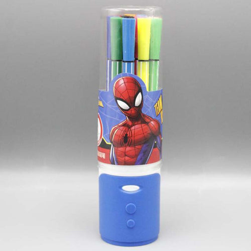 Load image into Gallery viewer, Spider Man Pack of 12 Washable Markers (1479)
