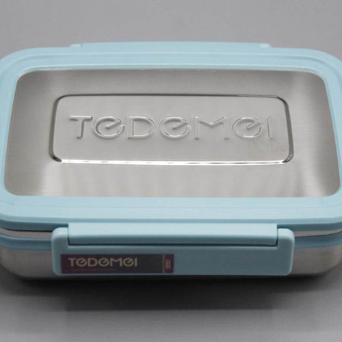 Load image into Gallery viewer, Tedemei Air Tight Stainless Steel Lunch Box Blue (6577)
