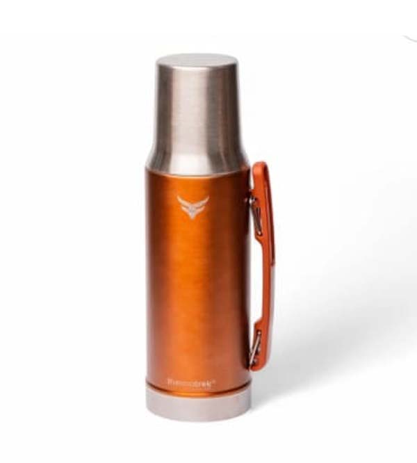Thermotrek 1500ml Insulated Stainless Steel Water Bottle – Copper Orange | Hot & Cold Flask | BPA Free Leak-Proof Bottle