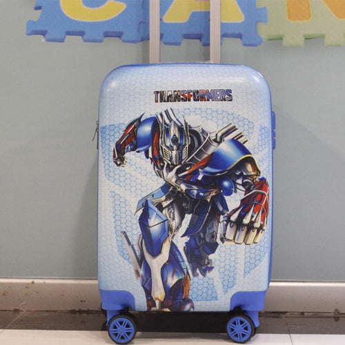Load image into Gallery viewer, Transformers  4 Wheels Children Kids Luggage Travel Bag / Suitcase 20 Inches For Boys
