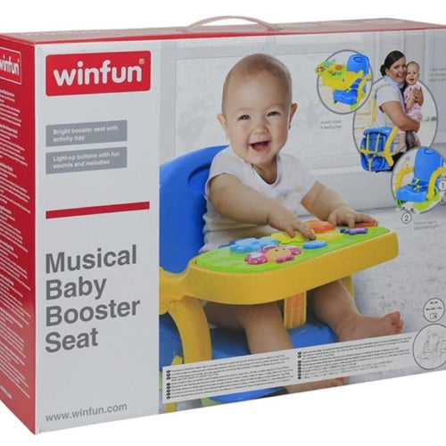 Load image into Gallery viewer, Winfun Musical Baby Booster Seat (000808)
