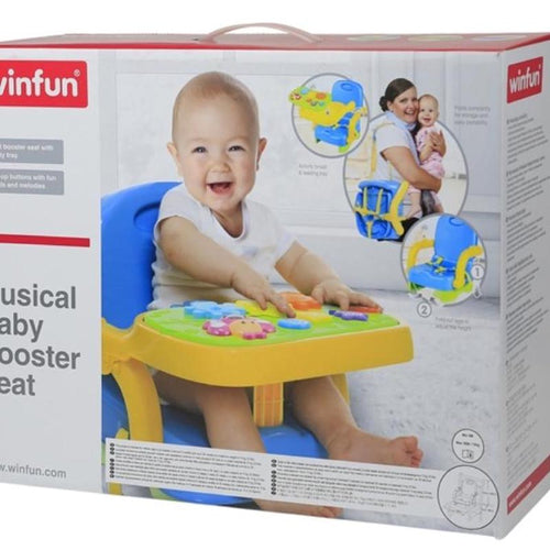 Load image into Gallery viewer, Winfun Musical Baby Booster Seat (000808)
