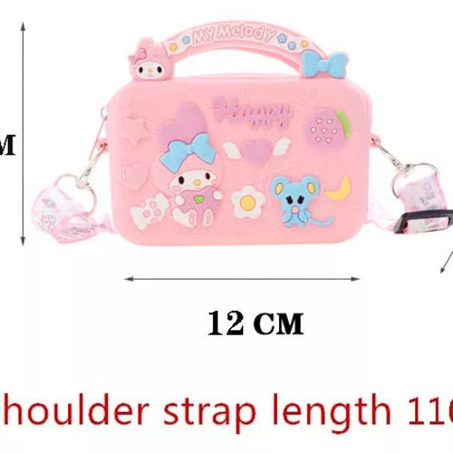 Load image into Gallery viewer, Hello Kitty Soft Silicone Cross Body Pouch
