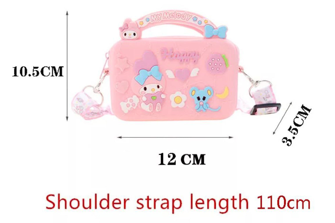 Hello Kitty Soft Silicone Cross Body Pouch