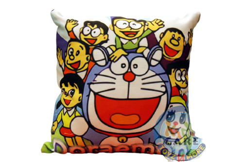 Load image into Gallery viewer, Doraemon Cushion 10X10 Inches
