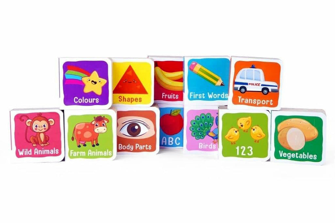 Baby Einstein Learning Library 12 In 1 (Board Books)