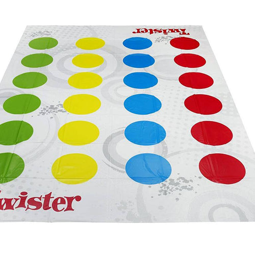 Load image into Gallery viewer, Twister 2 in 1 Game and Cool Mat for Kids - Plus Finger Twister Included (6200E)
