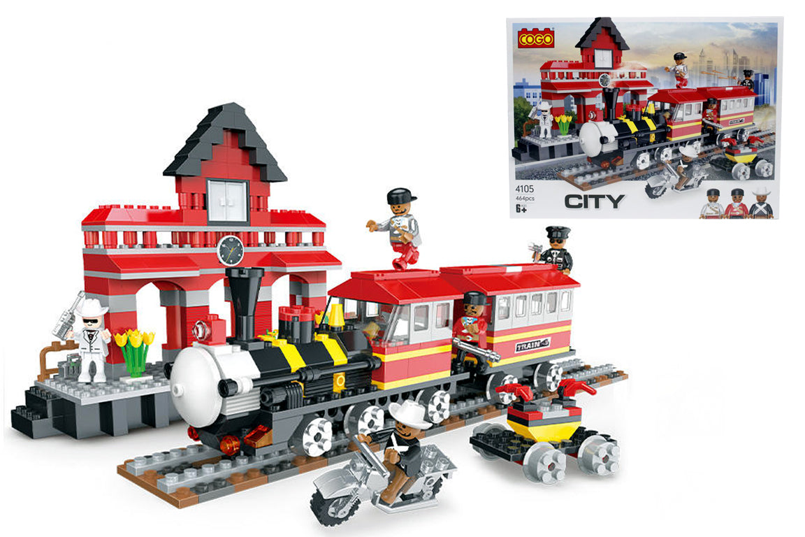 Cogo City Train Building Blocks (4105)