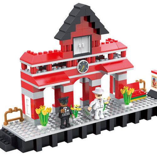 Load image into Gallery viewer, Cogo City Train Building Blocks (4105)
