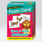 Farm & Wild Animals Flash Cards