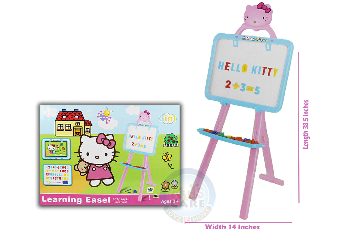 Hello Kitty Learning Easel White And Black Board (3677)