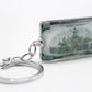 One Hundred Dollar Currency Note Acrylic Keychain (KC5132)