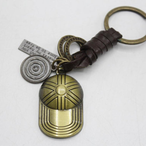 Load image into Gallery viewer, Cap Metallic Keychain

