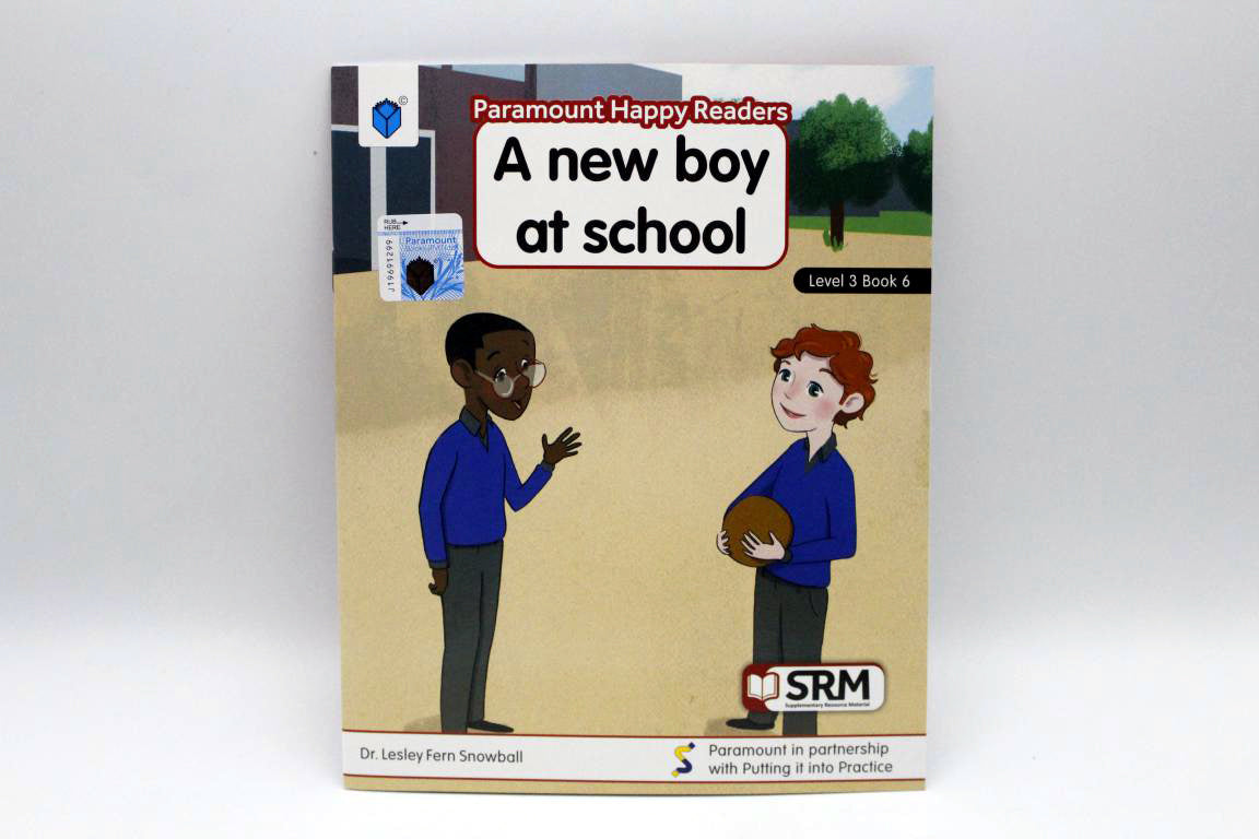 A New Boy At School Happy Reader Level-3, Book-6