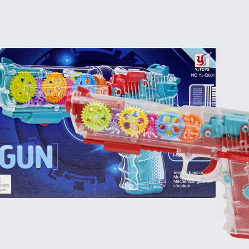 Load image into Gallery viewer, Gear Light And Sound Toy Gun (YJ-Q001)
