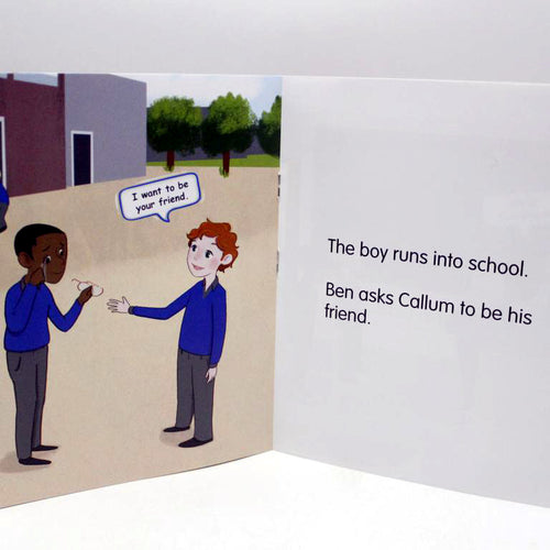 Load image into Gallery viewer, A New Boy At School Happy Reader Level-3, Book-6
