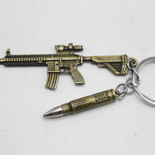 Load image into Gallery viewer, Miniature Gun Metallic Keychain &amp; Bag Hanging (KC5052)
