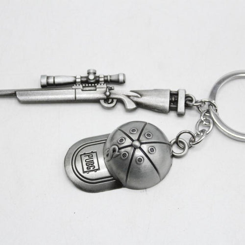 Load image into Gallery viewer, Miniature Gun Metallic Keychain &amp; Bag Hanging (KC5052)

