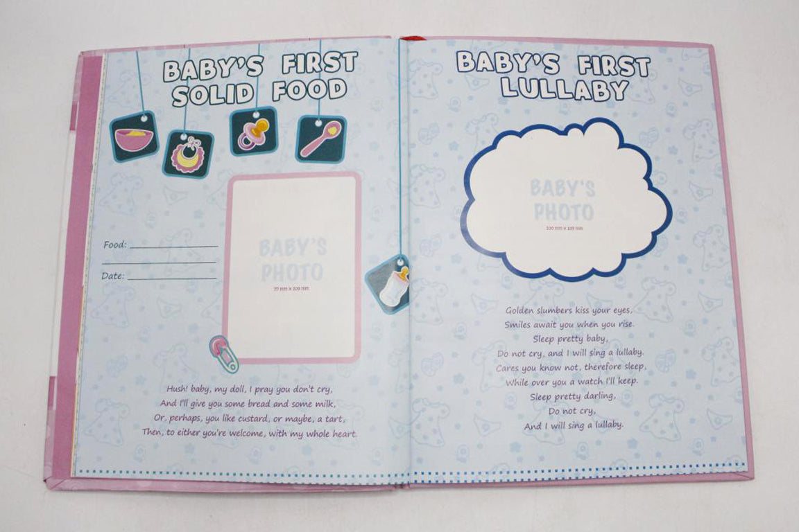 My Baby Girl Baby Record Book (1110)