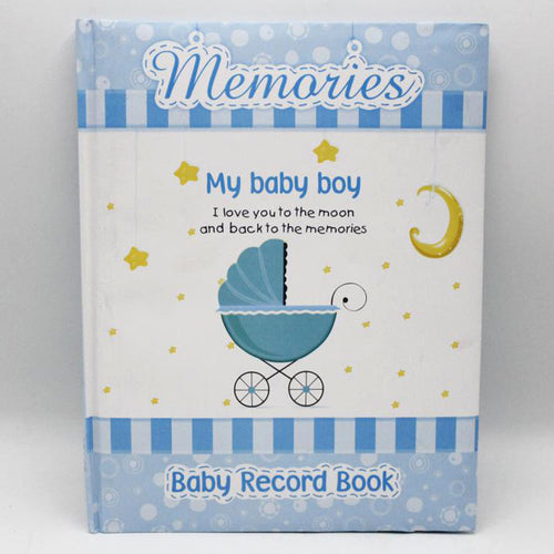 Load image into Gallery viewer, My Baby Boy Baby Record Book (1109)
