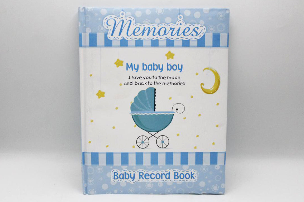My Baby Boy Baby Record Book (1109)