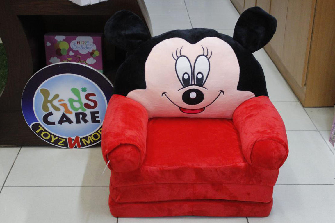 Mickey Mouse Sofa Cum Bed Red (KC5277)