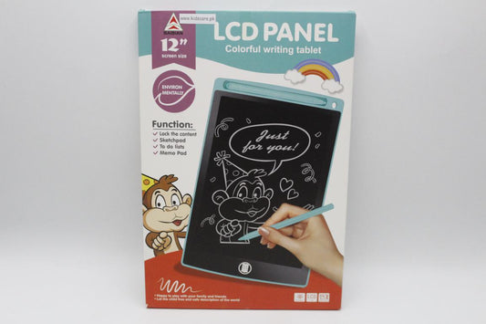 LCD Writing Tablet Multicolor 12-inch Black (1201C)