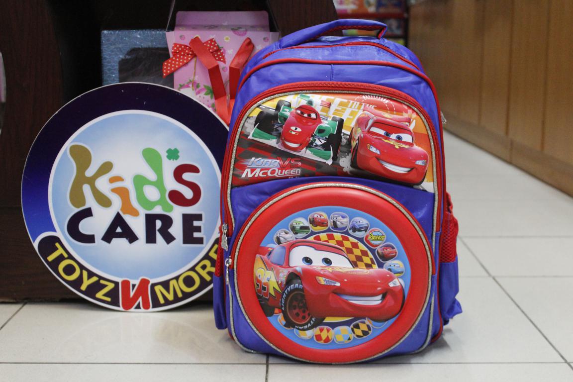 Mc Queen Cars School Bag For Grade-1 And Grade-2 (SS1840)