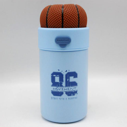 Load image into Gallery viewer, Basketball Shaped Thermal Metallic Infants / Water Bottle With Choo Choo Sound (J-2461)
