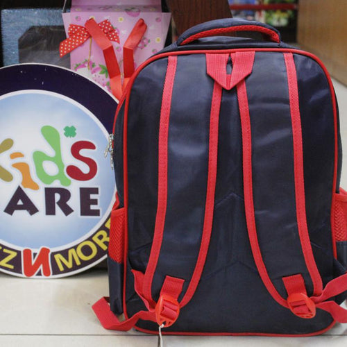 Load image into Gallery viewer, Mc Queen Cars School Bag With Pouch For Grade-1 And Grade-2 (SS1531)

