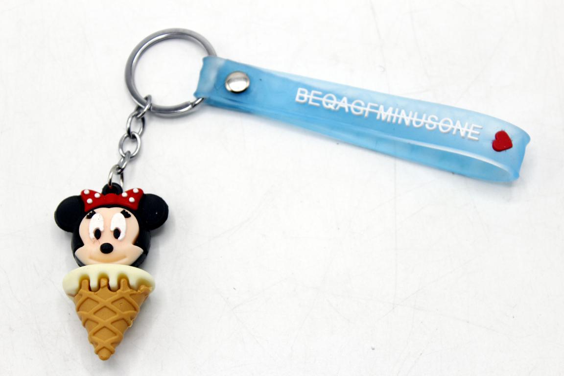 Minnie / Pooh / Doaremon / Kitty / Teddy Bear Keychain & Bag Hanging With Bracelet