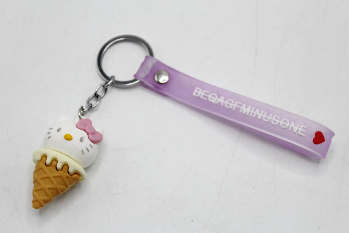 Minnie / Pooh / Doaremon / Kitty / Teddy Bear Keychain & Bag Hanging With Bracelet