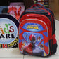 Spider Man School Bag With Pouch For Grade-1 And Grade-2 (SS3071)