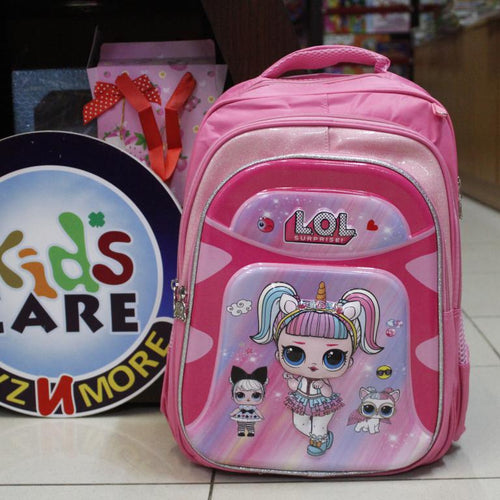Load image into Gallery viewer, LOL School Bag With Pouch For Grade-1 And Grade-2 (SS3071)
