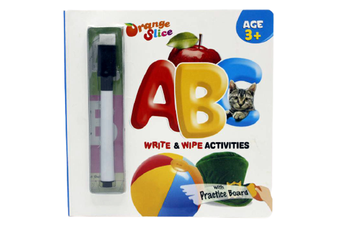 ABC Write & Wipe Activities Board Book (820)