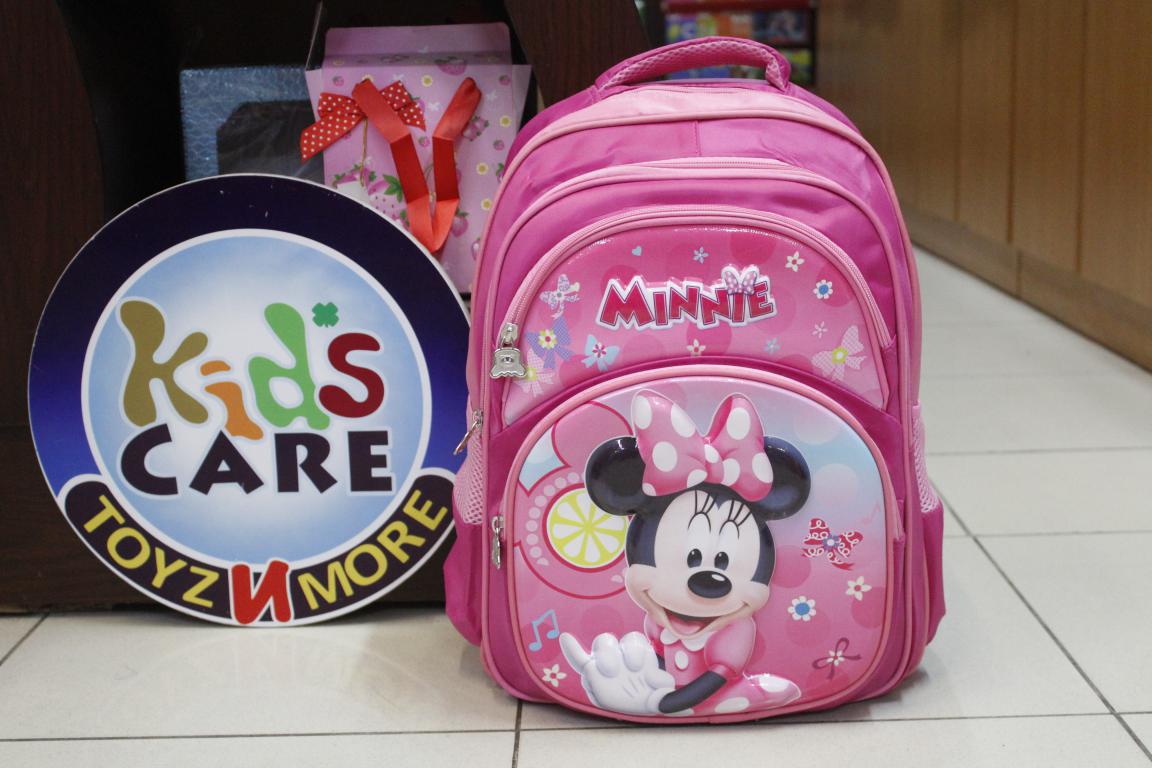 Minnie Mouse School Bag For Grade-1 And Grade-2 (SS1617-1)