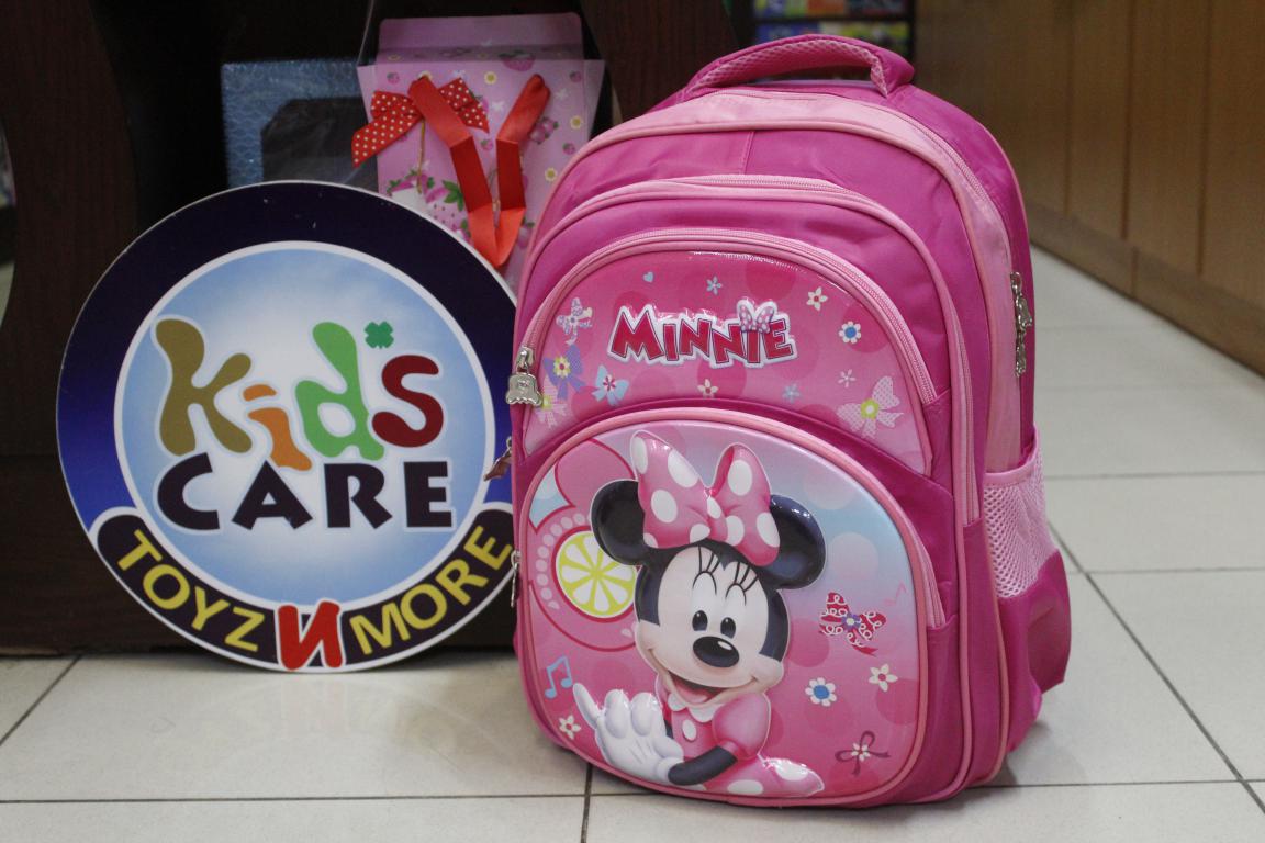 Minnie Mouse School Bag For Grade-1 And Grade-2 (SS1617-1)