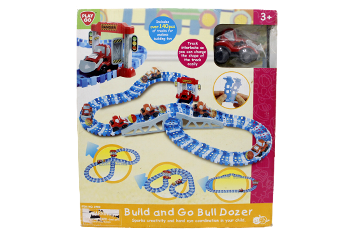 Play Go Build And Go Bulldozer Track Toy Series (2980)