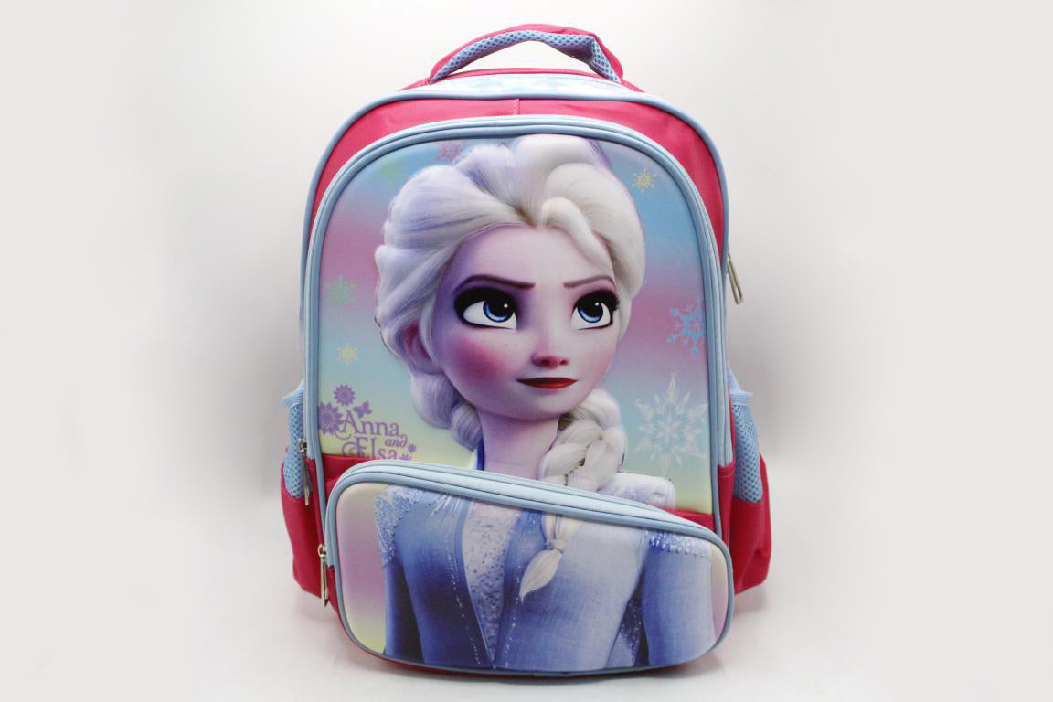 Frozen School Bag For Grade-1 And Grade-2 For Girls (2300)