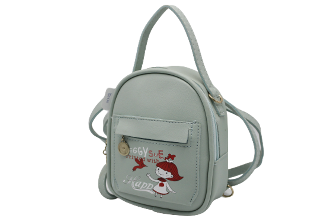 Happy Cross Body & Backpack Small Bag (A005)