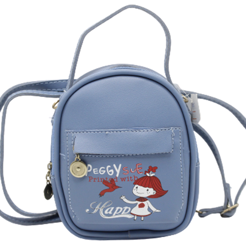 Load image into Gallery viewer, Happy Cross Body &amp; Backpack Small Bag (A005)
