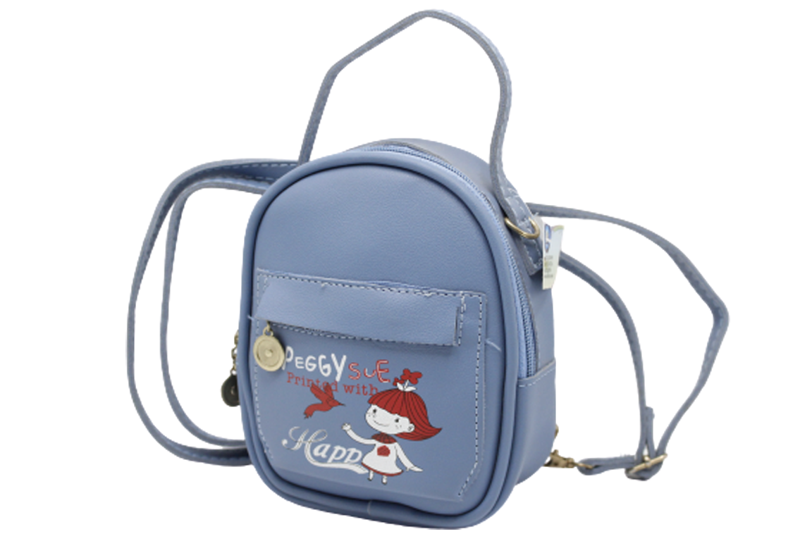 Happy Cross Body & Backpack Small Bag (A005)