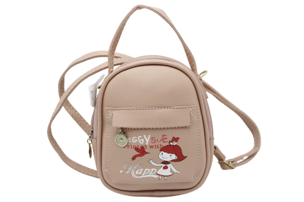 Happy Cross Body & Backpack Small Bag (A005)