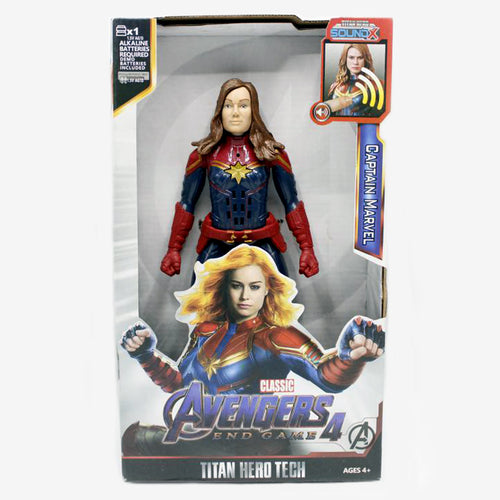 Load image into Gallery viewer, Avengers 4 Captain Marvel Figure Without Mask (92557)
