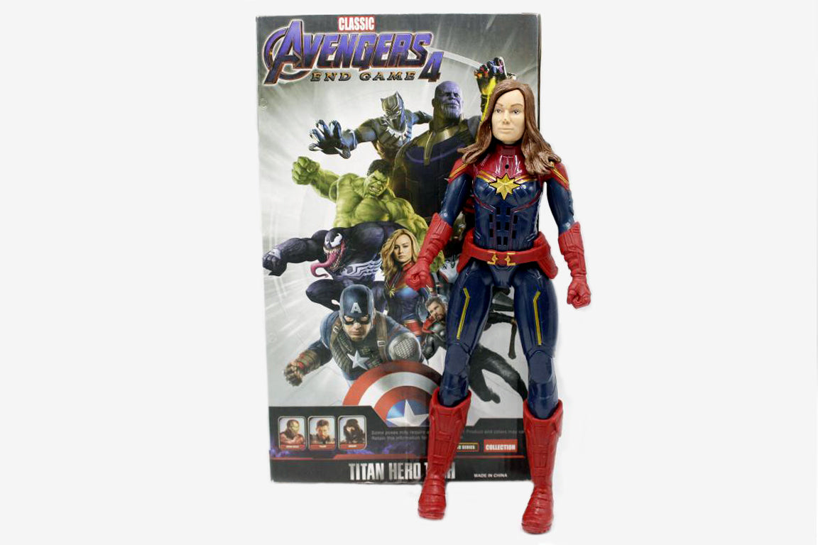 Avengers 4 Captain Marvel Figure Without Mask (92557)