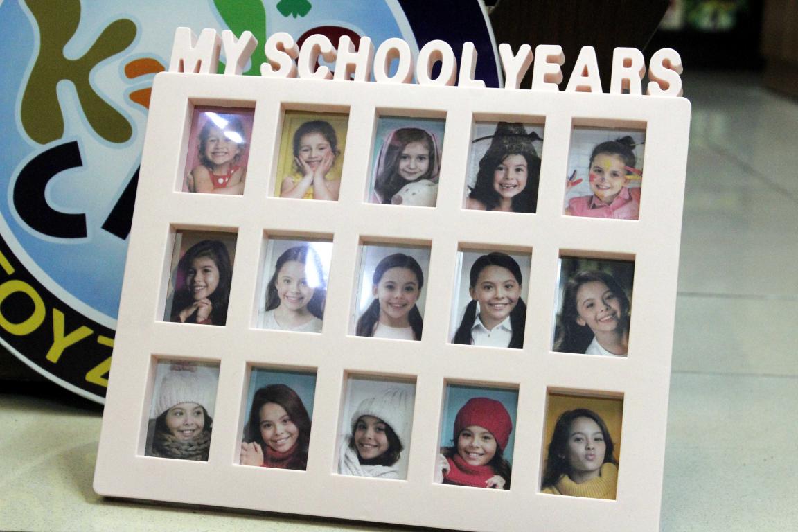 My School Years Photo Frame Pink (AM1624)