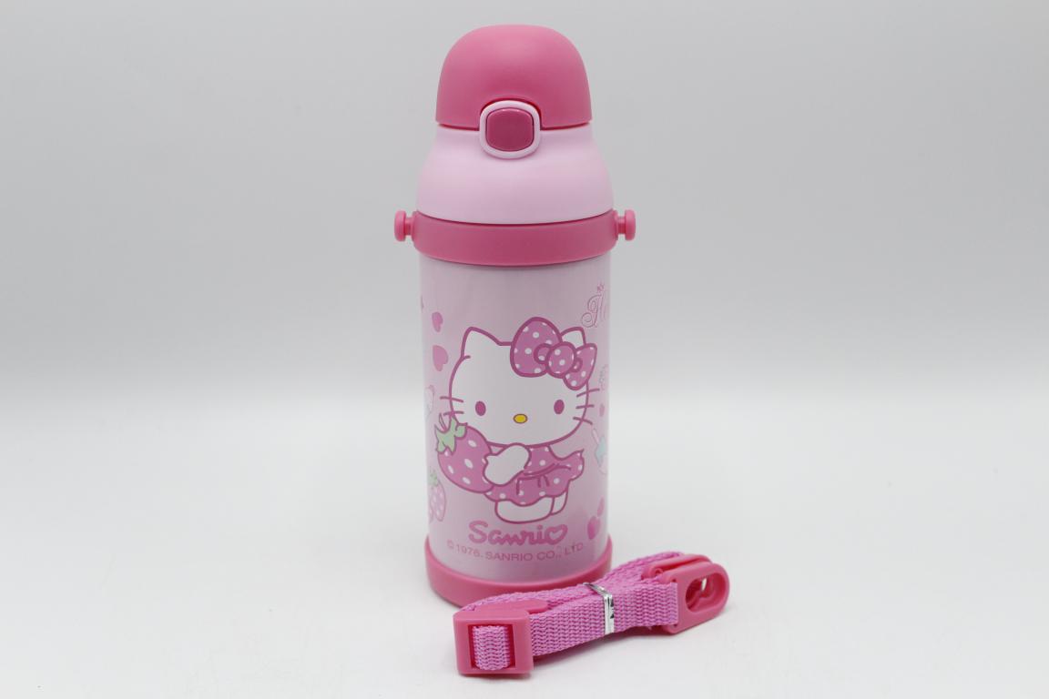 Hello Kitty Pink Thermal Metallic Water Bottle (MT-350) – Kids Care