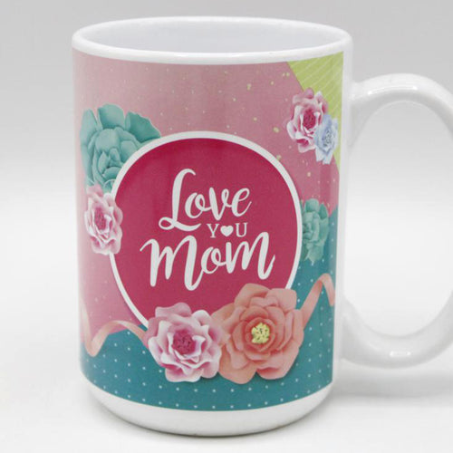 Load image into Gallery viewer, Love You Mom Ceramic Mug AG208 (B)
