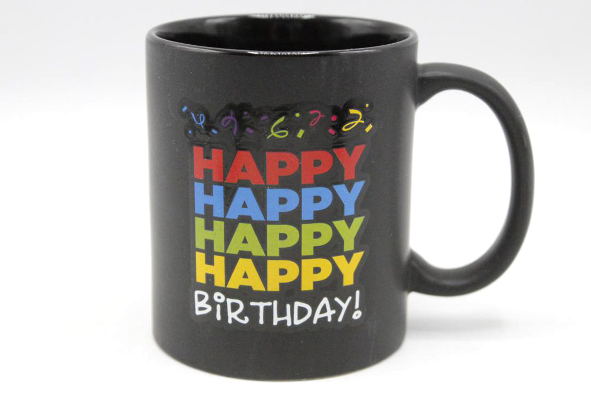 Happy Birthday Ceramic Mug BD243 (C)